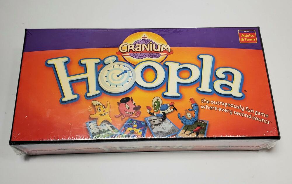 Hoopla Card Game by Cranium 2004 Edition Factory Sealed Box